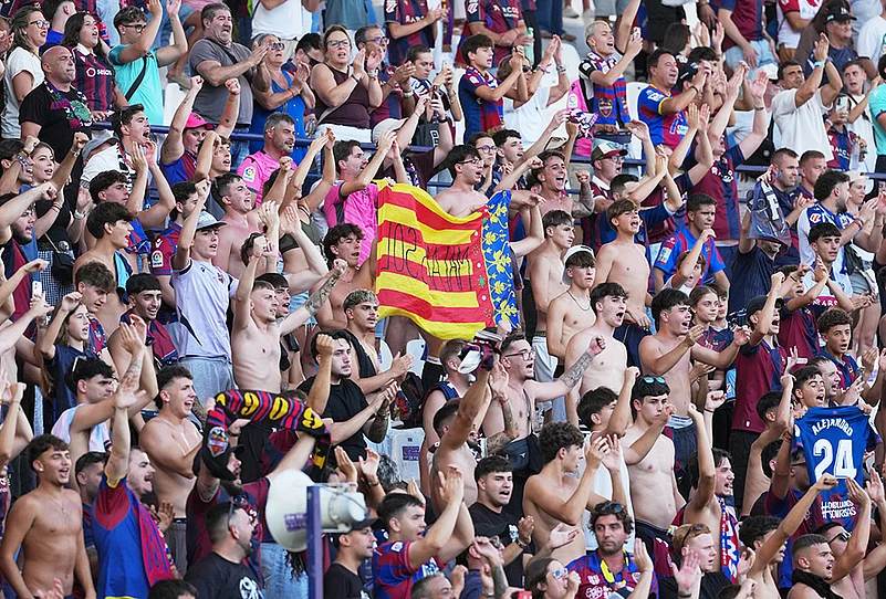 Levante Vs FC Barcelona spain soccer la liga match photos