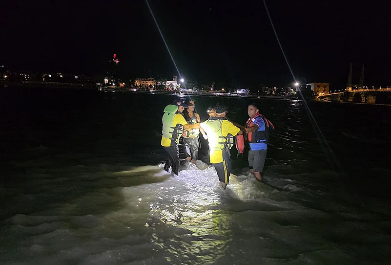 Man rescued in Rishikesh