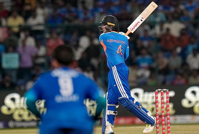 India vs Afghanistan Cricket 1st T20I highlights-Abhishek Sharma
