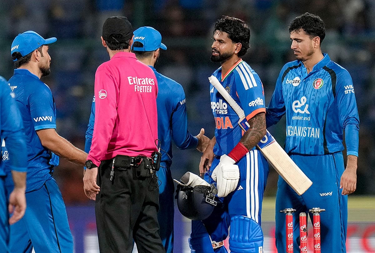 India vs Afghanistan Cricket 1st T20I highlights-Shreyas Iyer