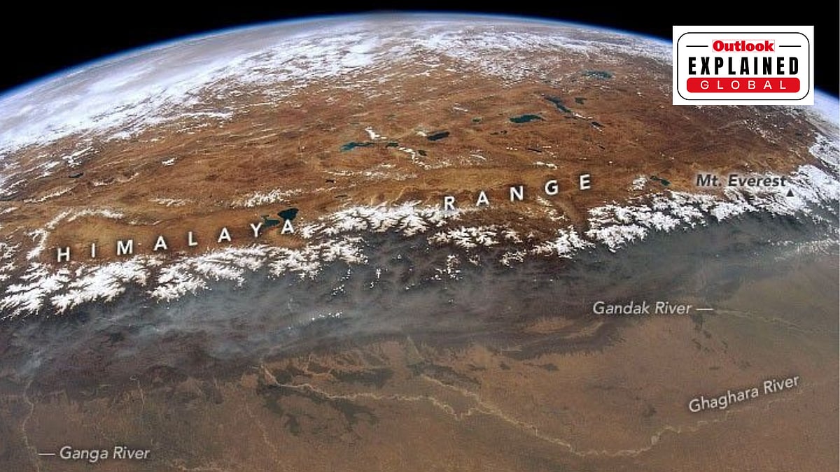The Himalayas  - NASA 