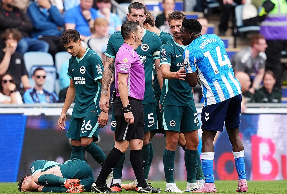 Coventry City Vs Brighton & Hove Albion Premier League soccer highlights-Taiwo Awoniyi