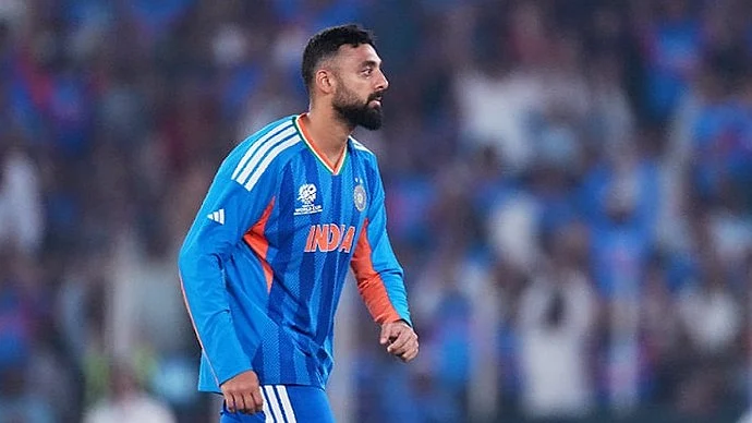 India Vs Netherlands ICC T20 World Cup Cricket-Varun Chakravarthy