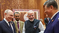 Who Is Sidharth Babu? IFS Officer Behind Modi, Xi And Putin In Viral BRICS Photo X : IFS Officer Siddharth Babu Along With Putin, XI Jinping, and Narendra Modi