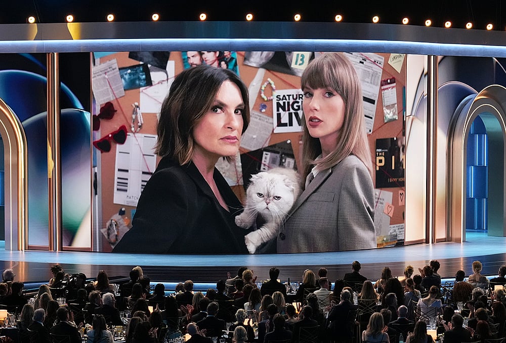 78th Emmy Awards 2026 highlights-Host Mariska Hargitay and Taylor Swift