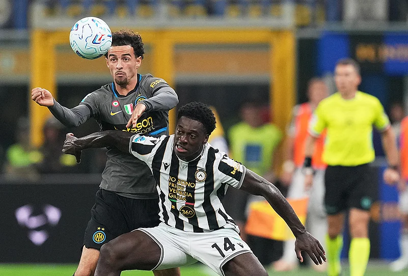 Inter Milan Vs Udinese Serie A match highlights-Kristjan Asllani