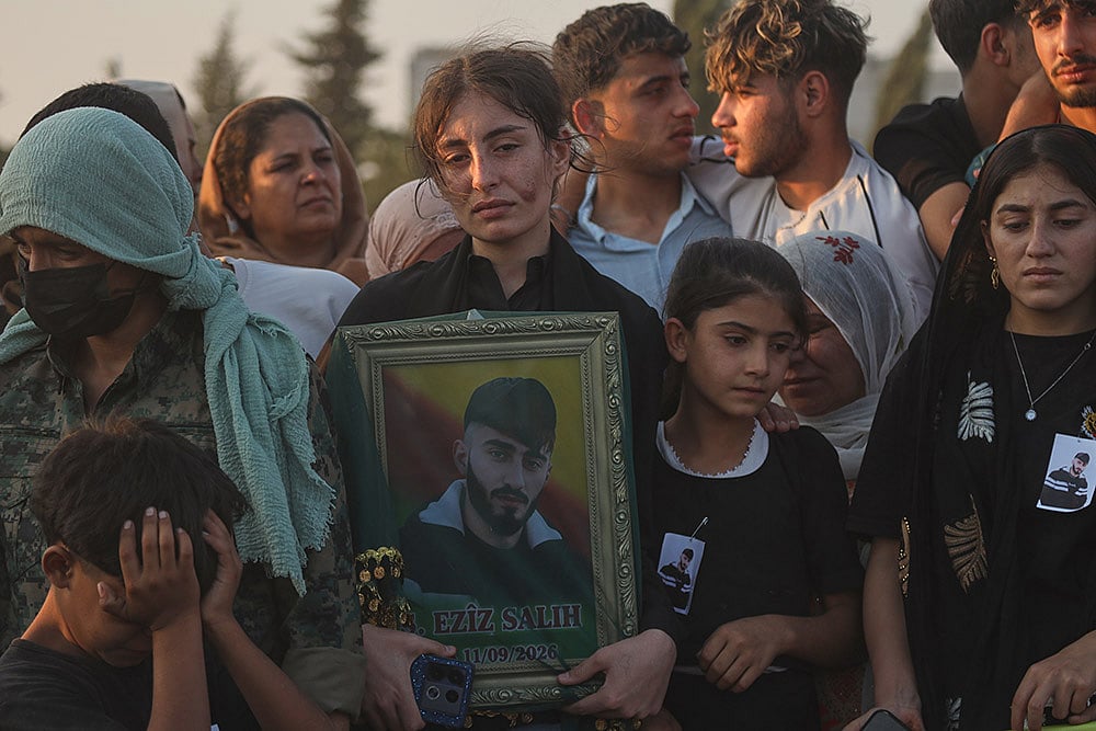 Prison Fire And Riot In Northern Syria