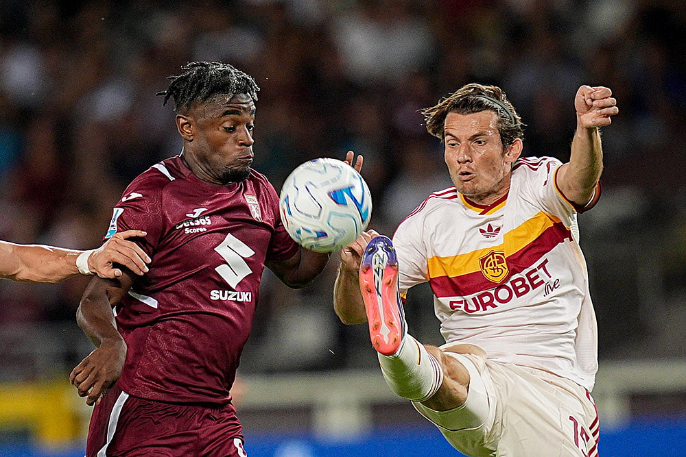 Italy Serie A Soccer: Torino vs Roma