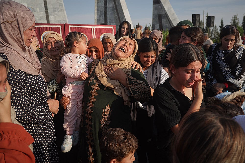 Prison Fire And Riot In Northern Syria