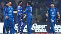 India Vs Afghanistan Highlights, 2nd T20I 2026: Abhishek-Sanju Blitz Set Up Men In Blue's Series Victory | Photo: X/@bcci : India And Afghanistan Player After The Match