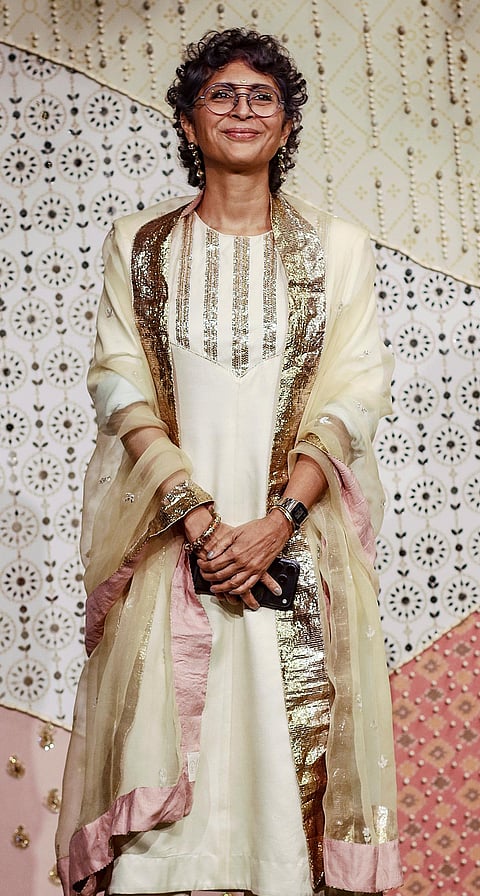 Filmmaker Kiran Rao during ‘Ganesh Chaturthi’ celebrations at the residence of Reliance Industries Chairman Mukesh Ambani, in Mumbai, Maharashtra.