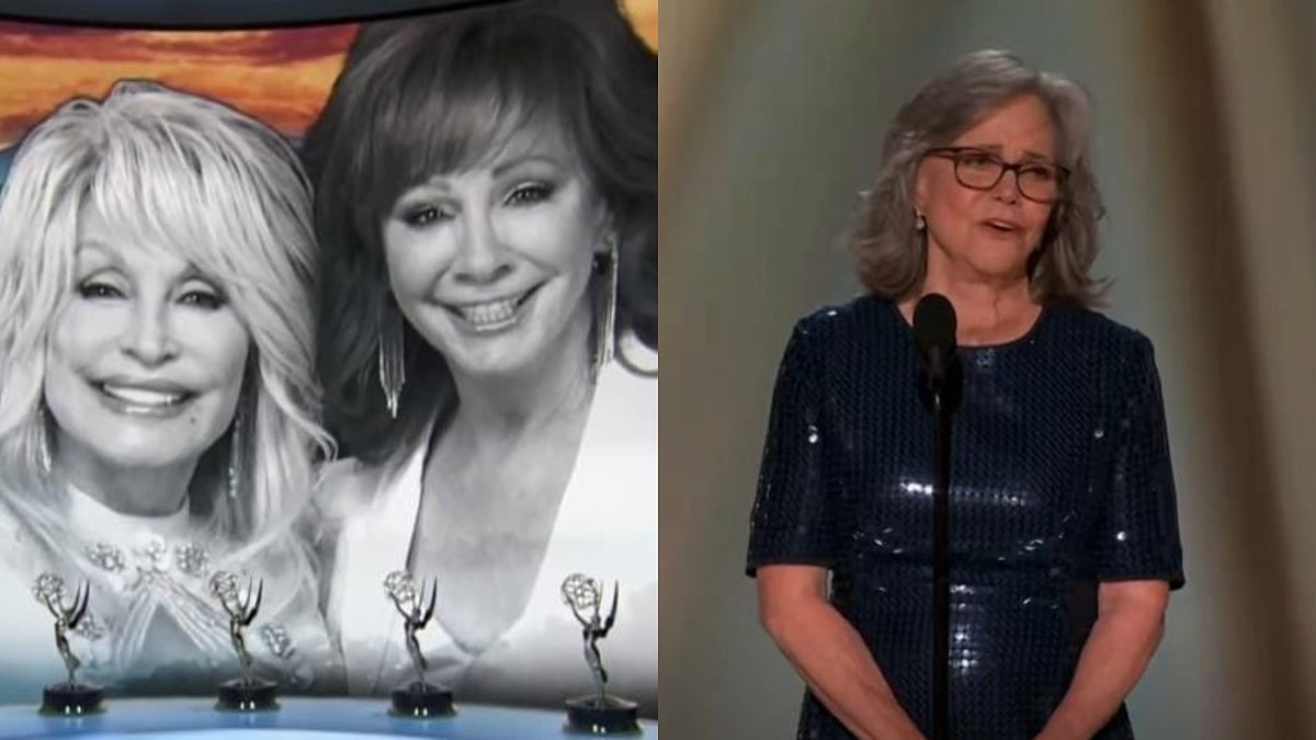 Emmy honours Dolly Parton with tribute from Sally Field and Reba McEntire - X