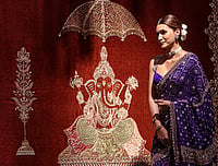 In Photos | Salman Khan, Disha Patani, Other Bollywood Stars Gather At Mukesh Ambani’s Antilia For Ganpati Puja | Photo: PTI : Bollywood actor Kriti Sanon during ‘Ganesh Chaturthi’ celebrations at the residence of Reliance Industries Chairman Mukesh Ambani, in Mumbai, Maharashtra.