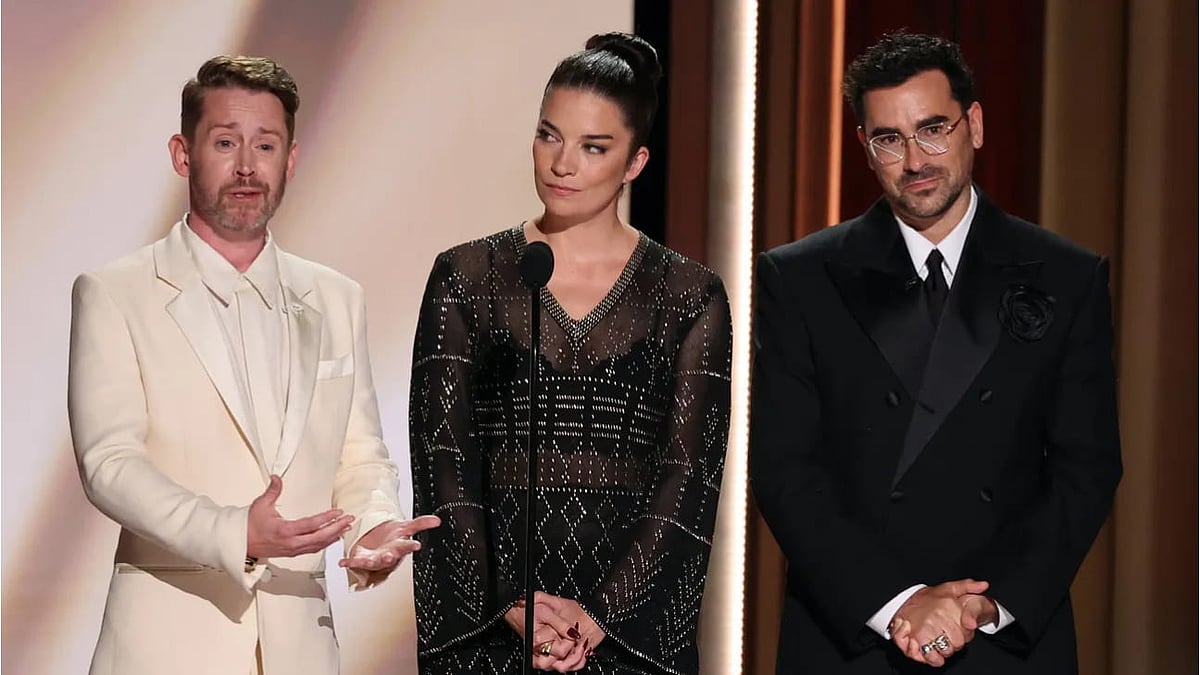 Macaulay Culkin, Annie Murphy, Dan Levy - X
