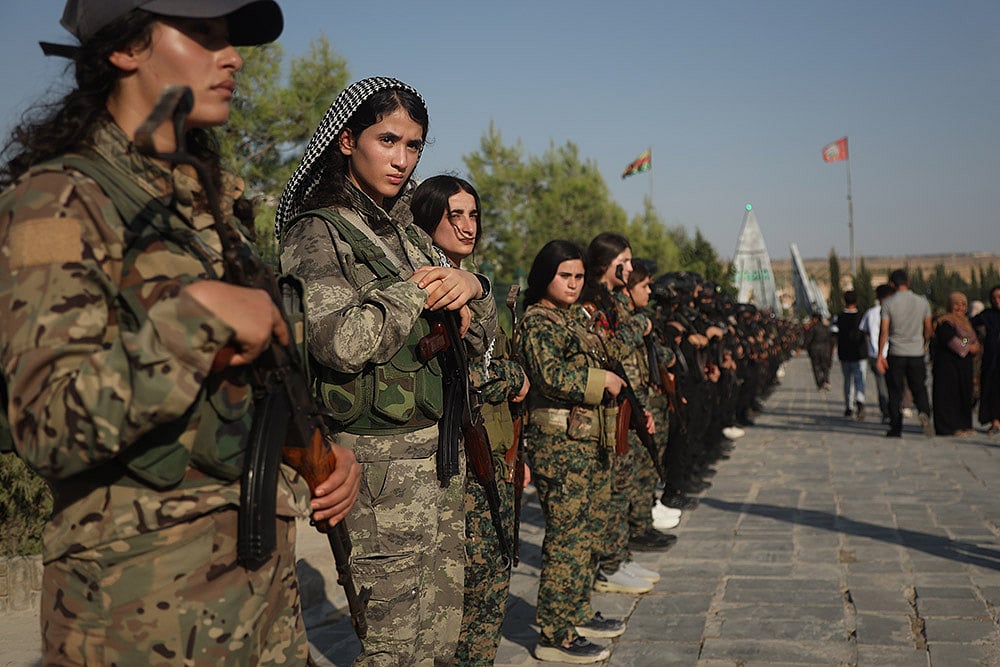 Prison Fire And Riot In Northern Syria