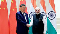 X@China_Amb_India : Chinese President Xi Jinping and Prime Minister Narendra Modi 