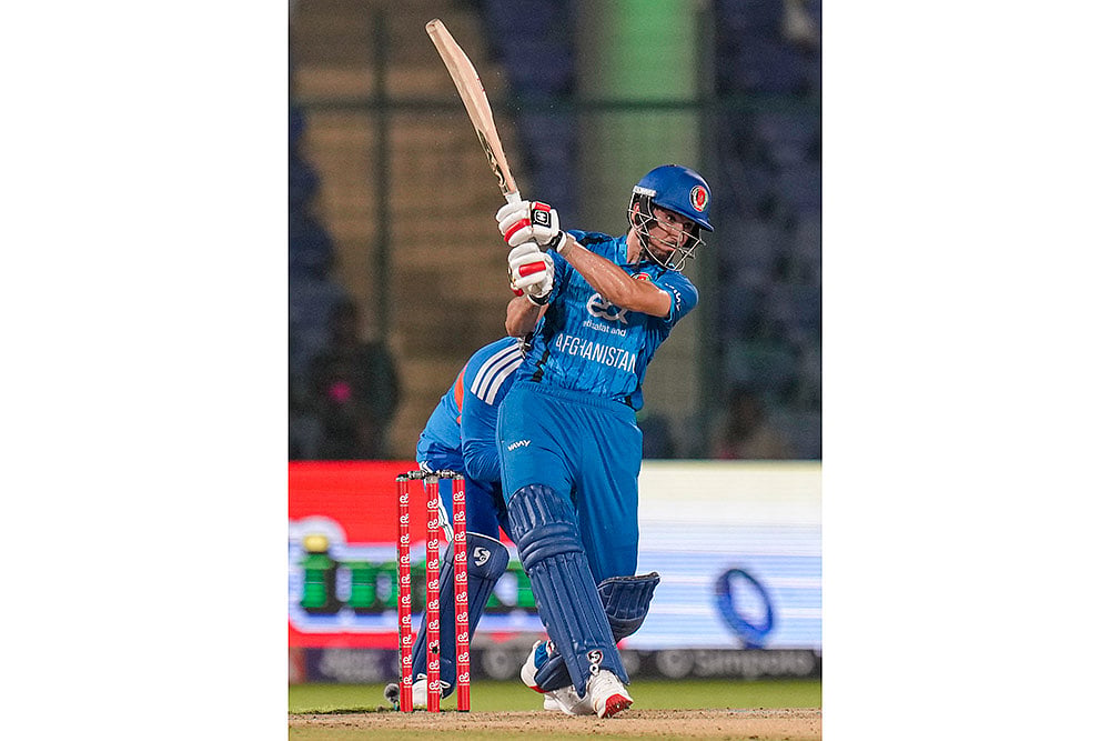 Sediqullah Atal 2nd T20I Afghanistan vs India