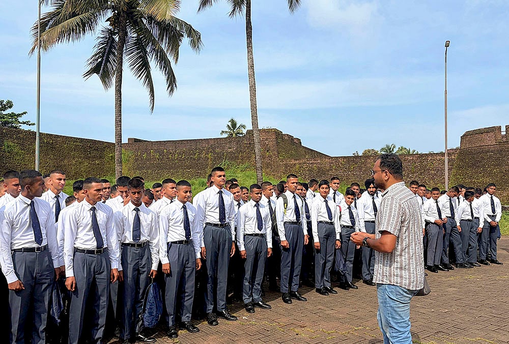 INA cadets in KL