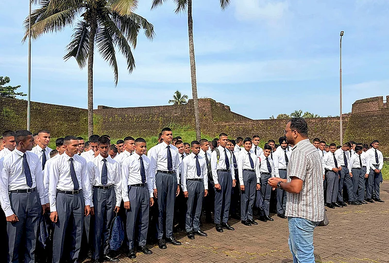 INA cadets in KL