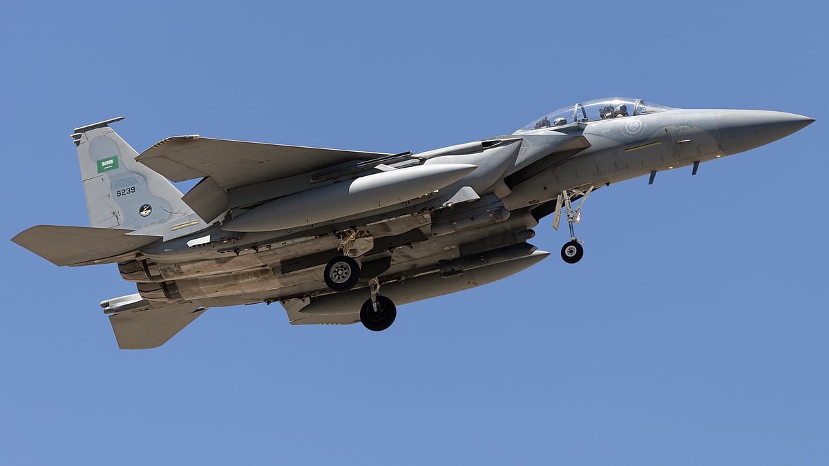 Representative Image - Houthis Claim Saudi F-15 Shot Down Over Marib As Coalition Downs Drone Near Mecca -  | File Photo
