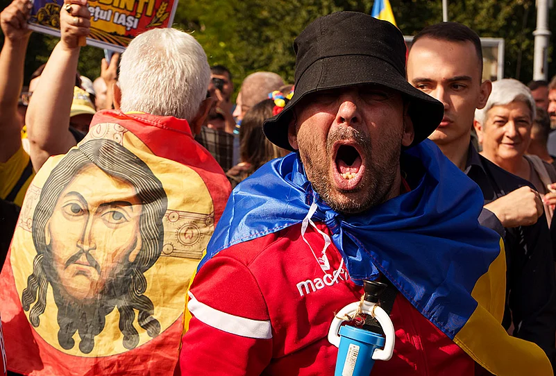 Why are Romanian farmers protesting