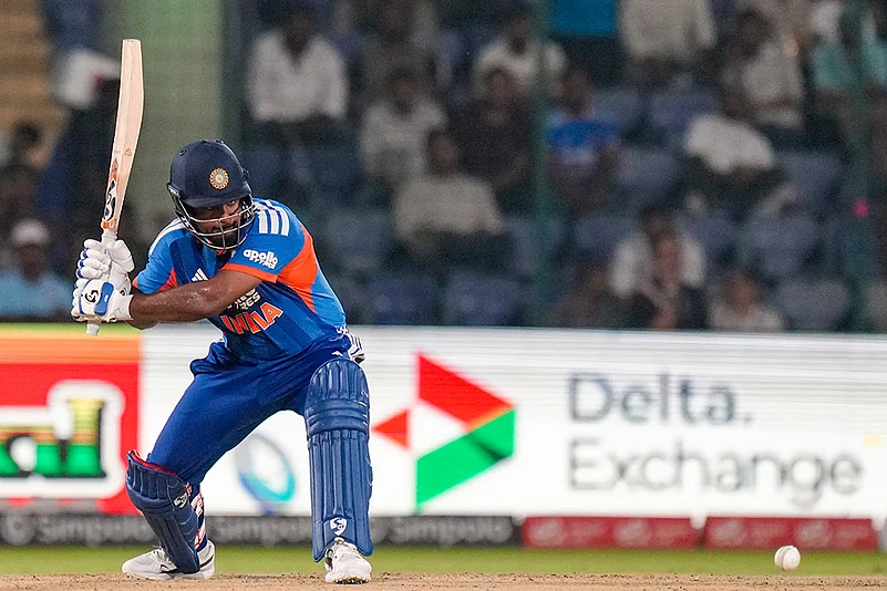 Sanju Samson IND vs AFG 2nd T20I