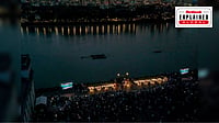 Not The Real Thing? Why London's Ganga Aarti On The Thames Is Facing Backlash Instagram@chinmaya_uk : Thousands gathered at the Old Royal Naval College in Greenwich for Ganga Aarti on the Thames: A Ceremony of Light - the largest Ganga Aarti ever to be held in the UK