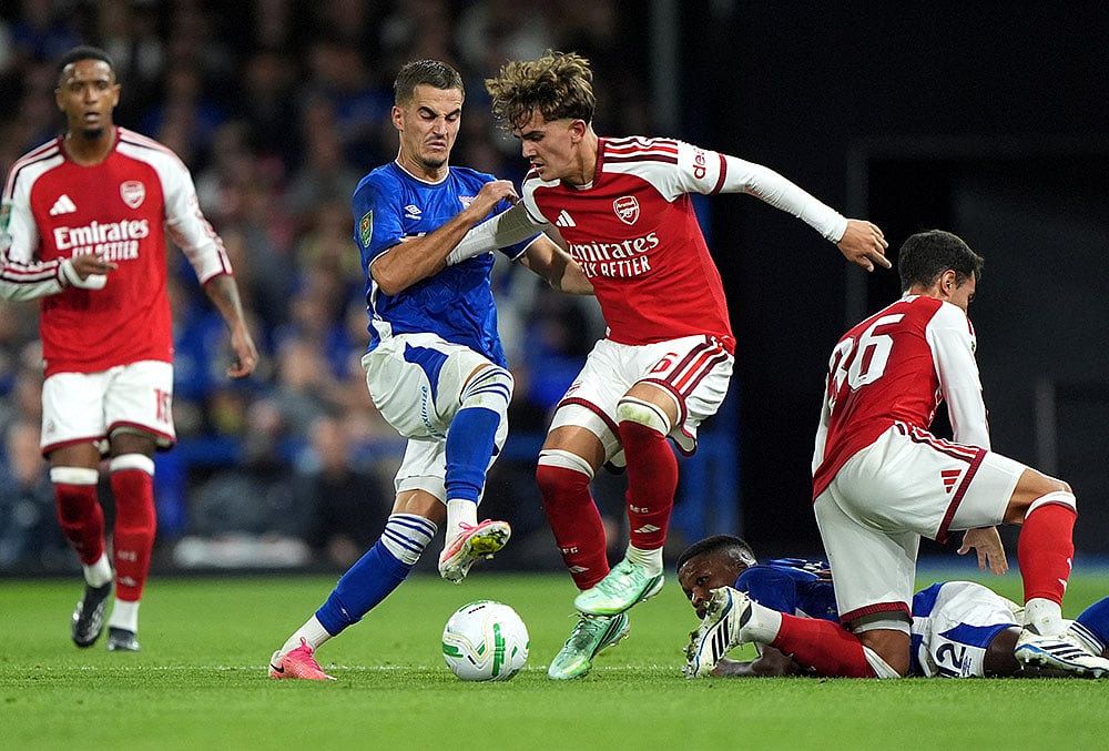Ipswich Town Vs Arsenal EFL Cup highlights-Anis Mehmeti