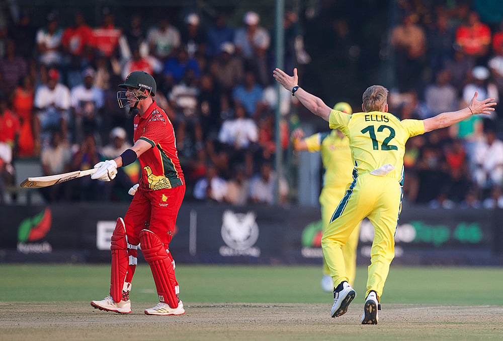 Zimbabwe vs Australia Cricket 1st ODI highlights-Bradley Evans