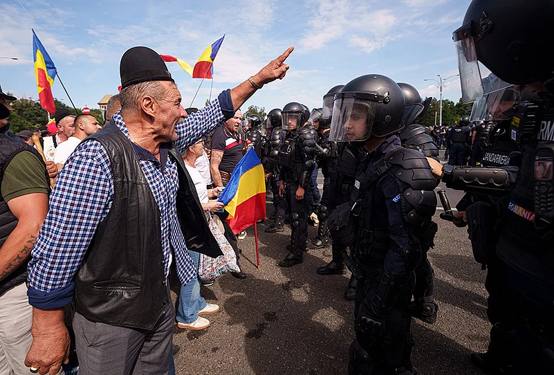 Romania farmers protest 2026