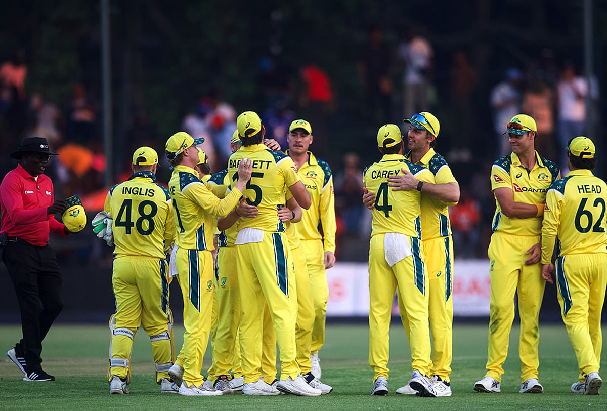 Zimbabwe vs Australia Cricket 1st ODI photos