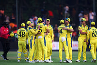 | Photo: AP/Wonder Mashura : Australia players celebrate following the first One Day International cricket match between Zimbabwe and Australia in Harare, Zimbabwe, Tuesday, Sept.15, 2026.
