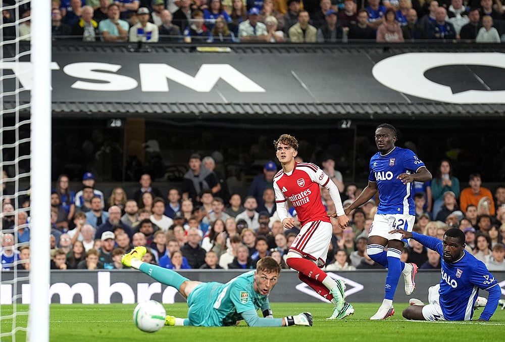 Ipswich Town Vs Arsenal EFL Cup highlights-Max Dowman