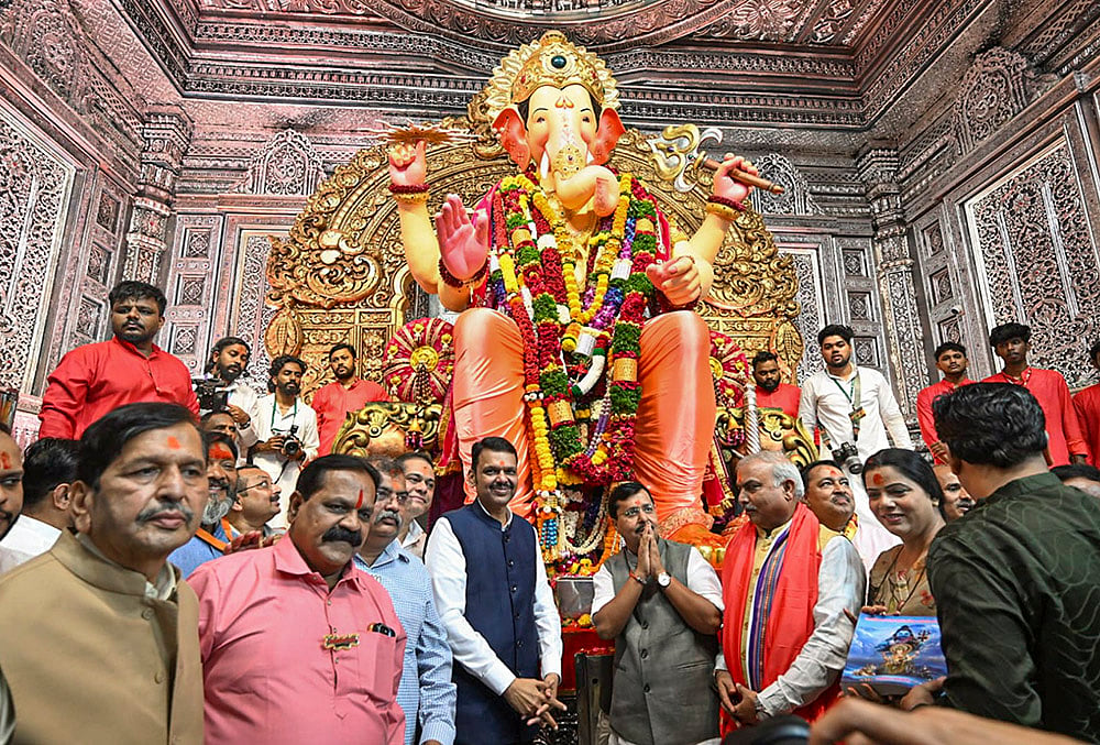 Nitin Nabin in Mumbai