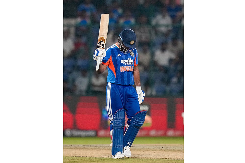 Sanju Samson India vs Afghanistan 2nd T20I