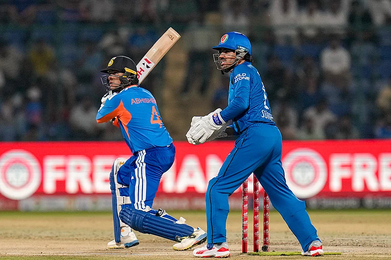 IND vs AFG: 2nd T20I Abhishek Sharma