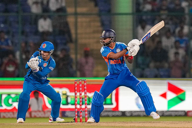 Shreyas Iyer India vs Afghanistan 2nd T20I