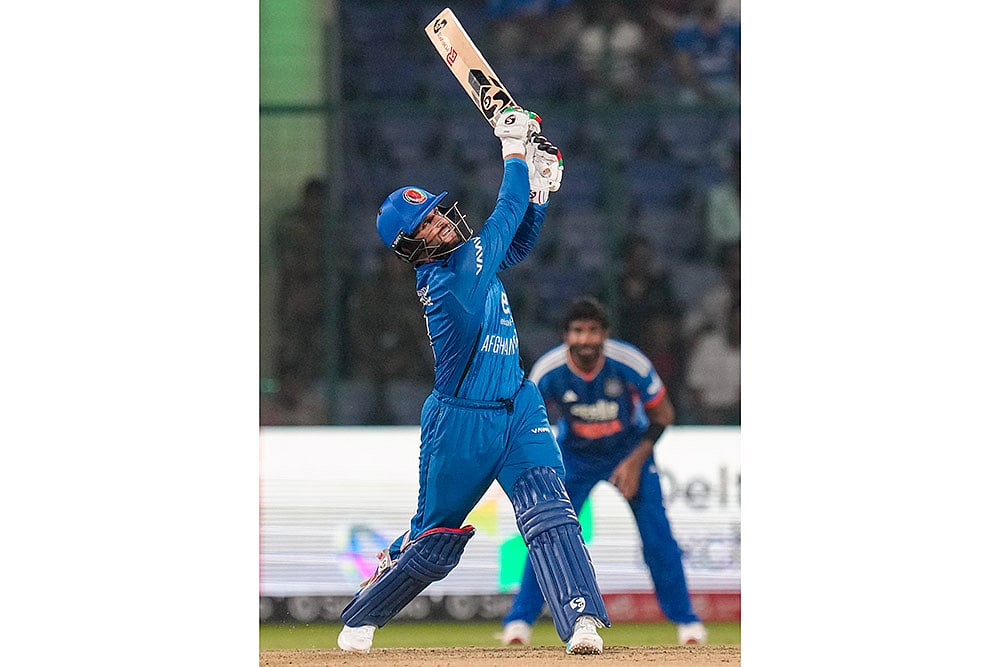 Azmatullah Omarzai 2nd T20I Afghanistan vs India