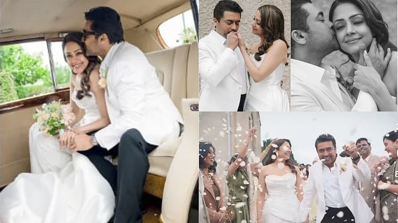 Suriya and Jyotika
