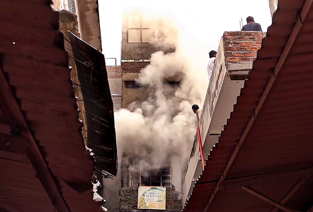 Fire incident in Jaipur
