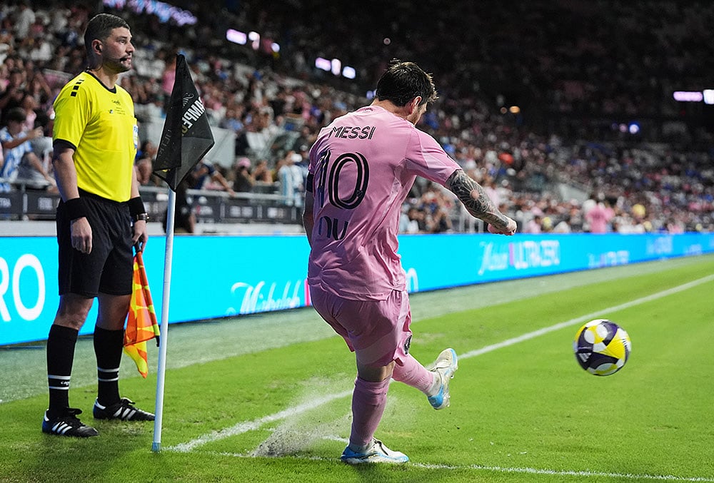 Inter Miami vs Cruz Azul Campeones Cup final highlights-Inter Miami forward Lionel Messi