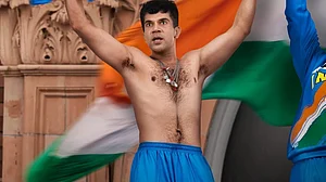 SGanguly99/X : Poster of Sourav Ganguly's biopic in Bollywood.