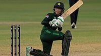 | Photo: AP/Altaf Qadri : Senior wicketkeeper-batter Muneeba Ali returned home from Japan.