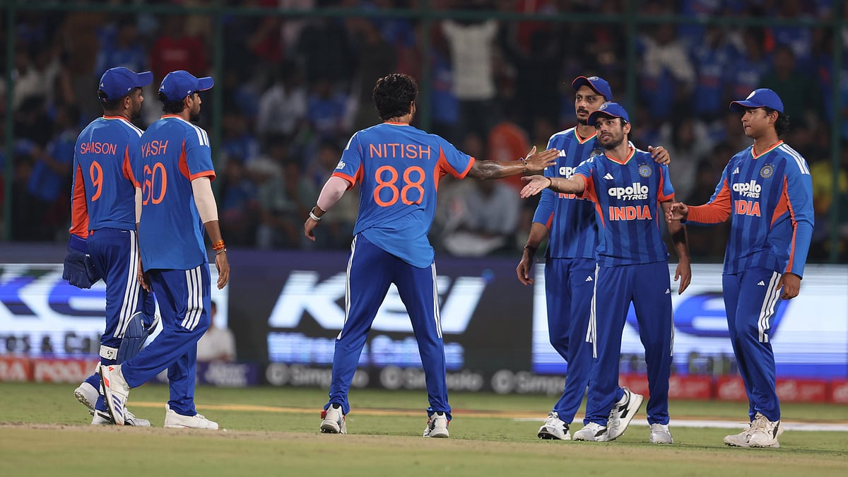 India completed a 3-0 T20I series sweep over Afghanistan with a dominant 127-run victory in Delhi. - bcci/X