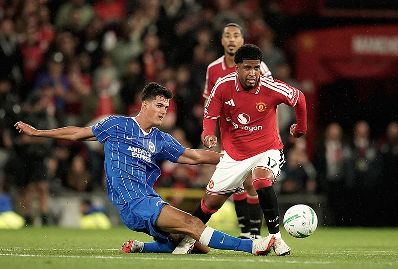 Manchester United Vs Brighton & Hove Albion EFL Cup highlights-Andrey Santos