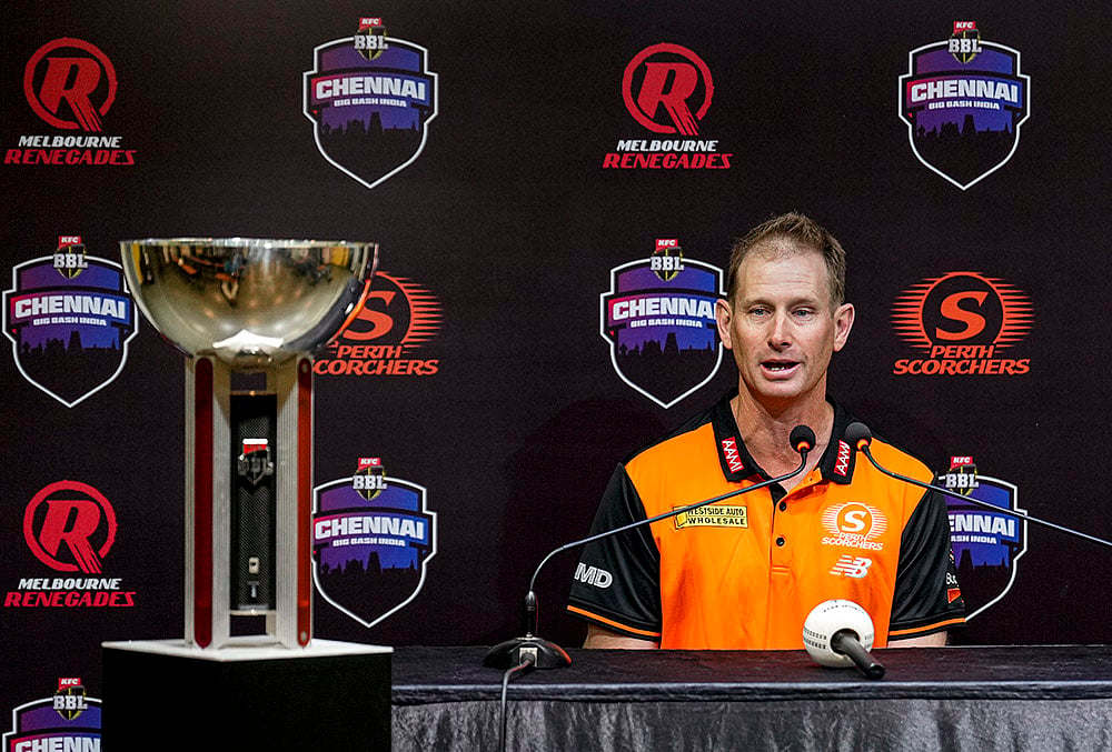 Big Bash League press conference in Chennai