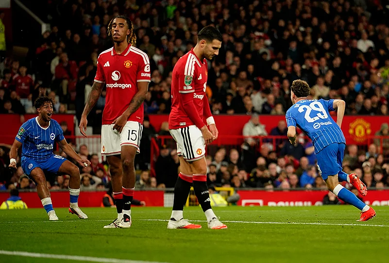 Manchester United Vs Brighton & Hove Albion EFL Cup highlights-Maxim De Cuyper