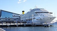 India Shooting Contingent Faces Accommodation, Food and Water Chaos On Arrival In Japan for 2026 Asian Games Kyodo News via AP : The Italian cruise ship, the Costa Serena, that will house up to 5,000 officials and athletes for the Asian Games.