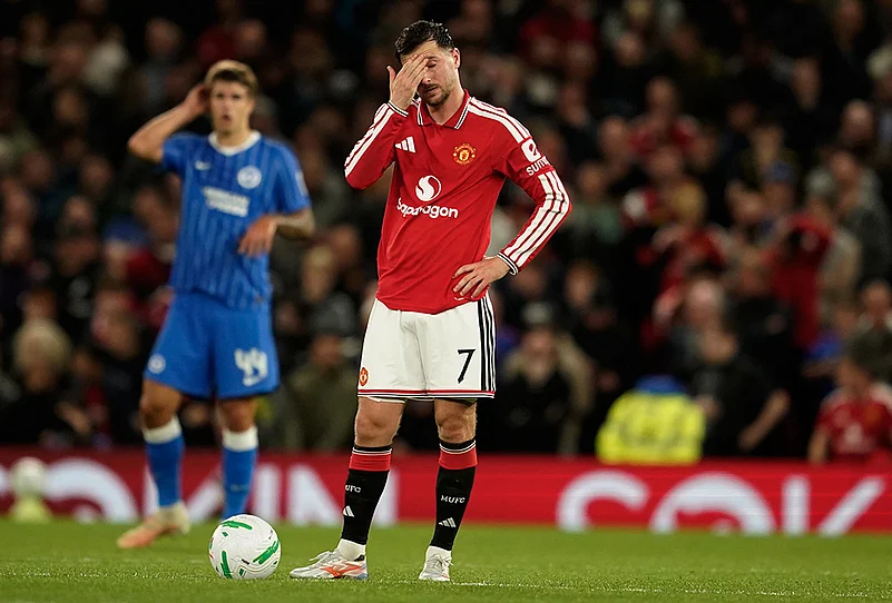 Manchester United Vs Brighton & Hove Albion EFL Cup highlights-Mason Mount