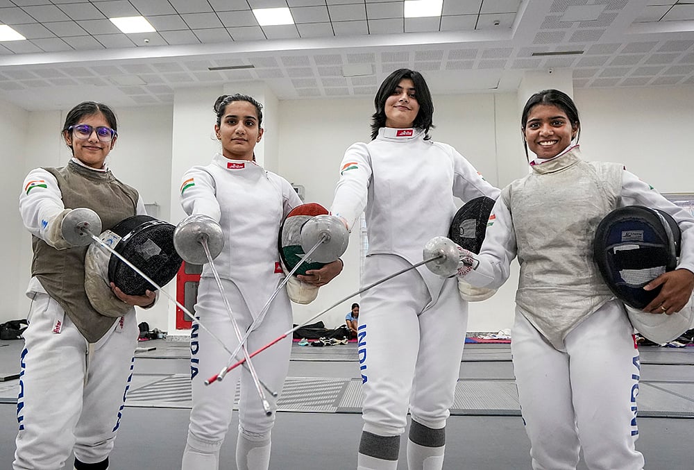 Indian Athletes preparing for Asian Games 2026 -Fencers Kanupriya Chawla